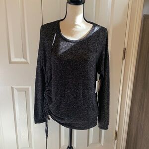 Nine West Women’s Side Ruched Top